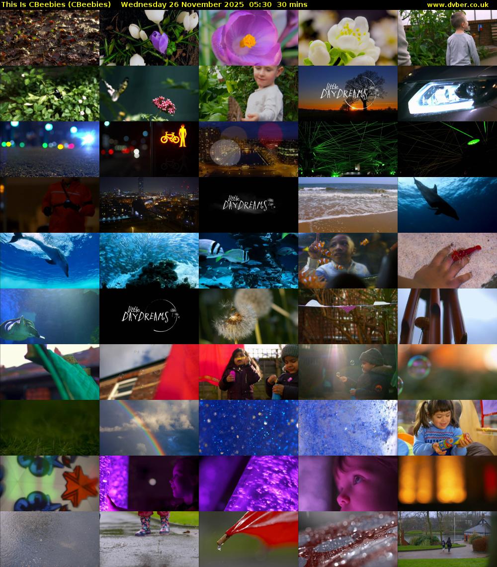 This Is CBeebies (CBeebies) Wednesday 26 November 2025 05:30 - 06:00