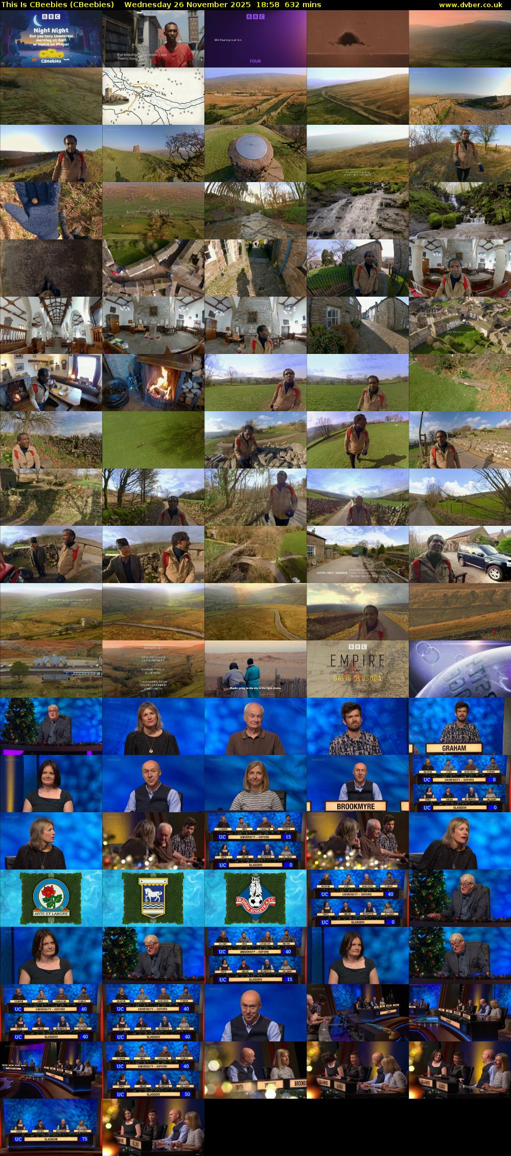 This Is CBeebies (CBeebies) Wednesday 26 November 2025 18:58 - 05:30