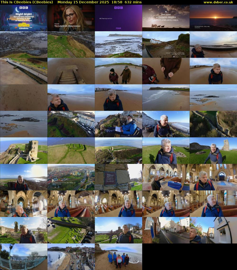 This Is CBeebies (CBeebies) Monday 15 December 2025 18:58 - 05:30