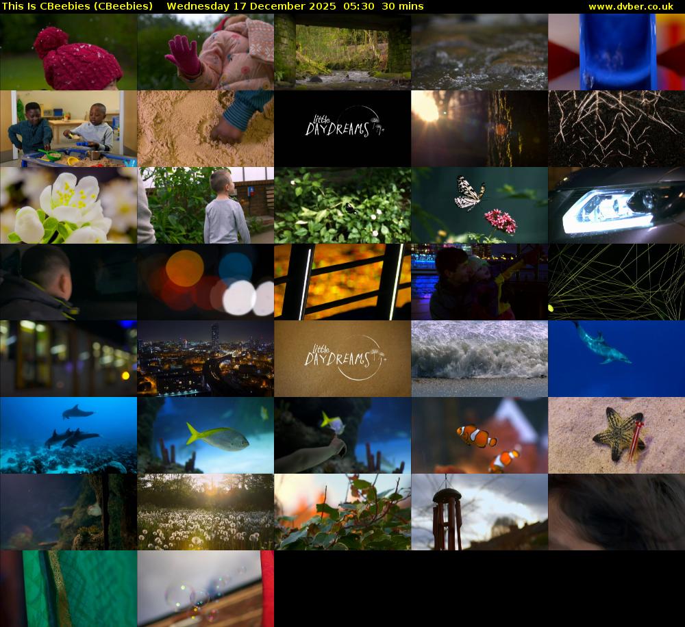 This Is CBeebies (CBeebies) Wednesday 17 December 2025 05:30 - 06:00