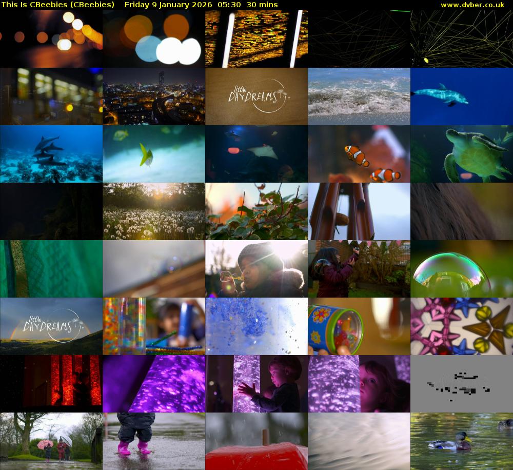 This Is CBeebies (CBeebies) Friday 9 January 2026 05:30 - 06:00