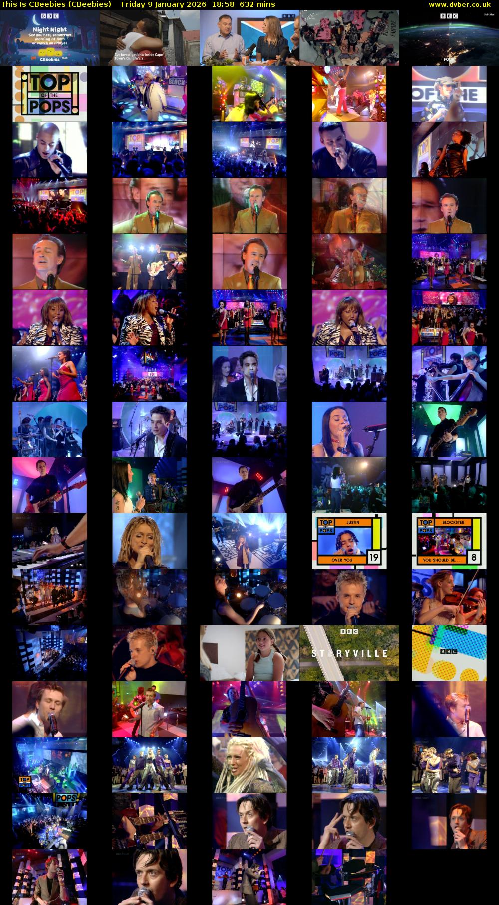 This Is CBeebies (CBeebies) Friday 9 January 2026 18:58 - 05:30