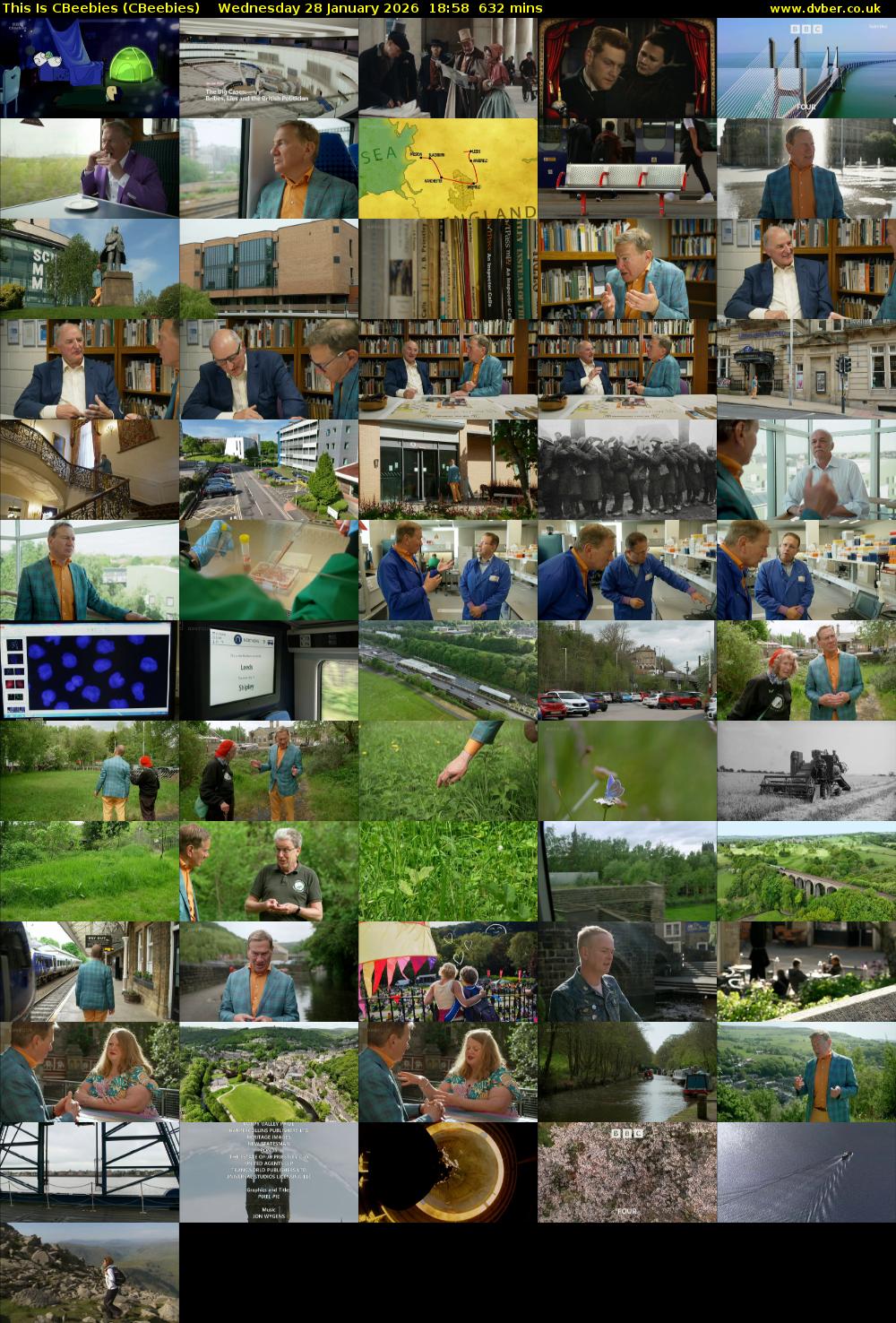 This Is CBeebies (CBeebies) Wednesday 28 January 2026 18:58 - 05:30