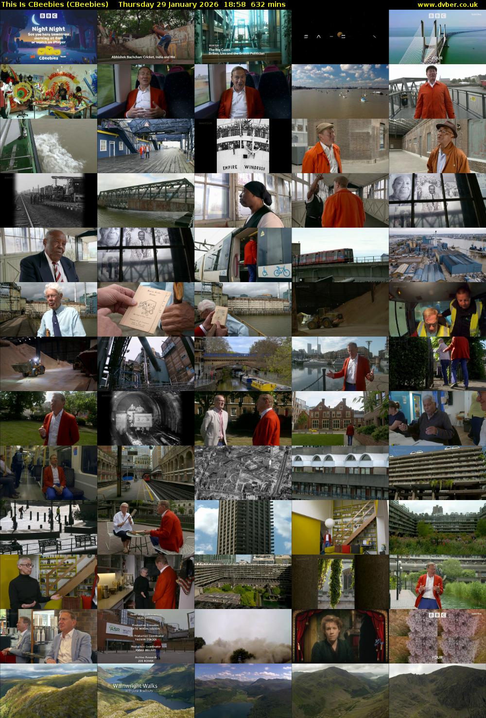 This Is CBeebies (CBeebies) Thursday 29 January 2026 18:58 - 05:30