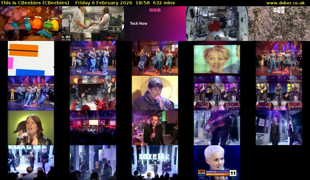 This Is CBeebies (CBeebies) Friday 6 February 2026 18:58 - 05:30