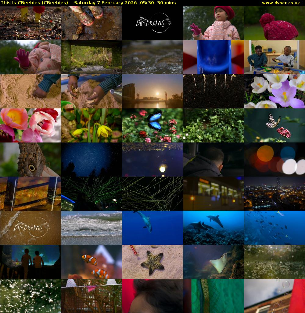 This Is CBeebies (CBeebies) Saturday 7 February 2026 05:30 - 06:00