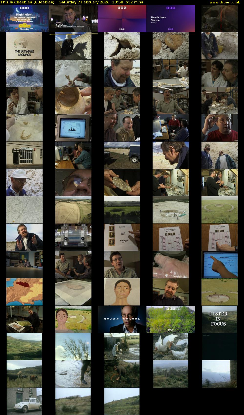 This Is CBeebies (CBeebies) Saturday 7 February 2026 18:58 - 05:30