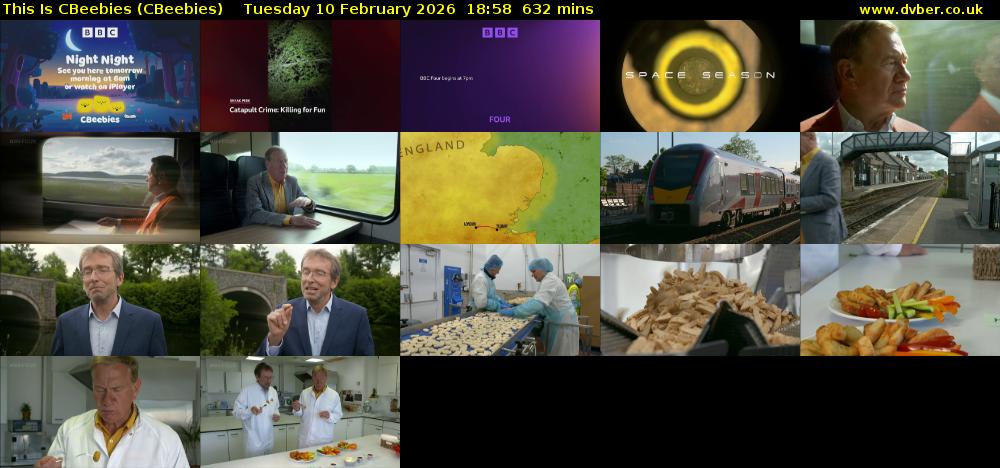 This Is CBeebies (CBeebies) Tuesday 10 February 2026 18:58 - 05:30