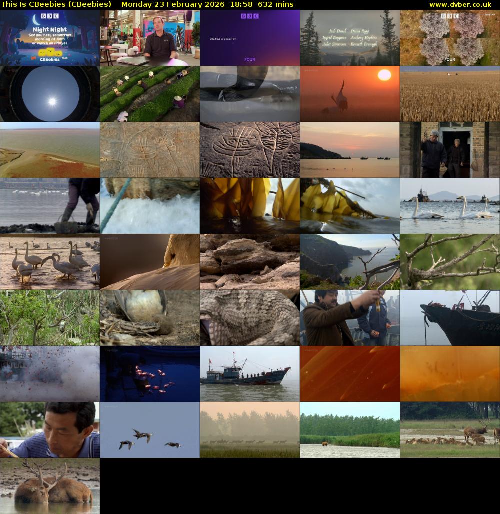 This Is CBeebies (CBeebies) Monday 23 February 2026 18:58 - 05:30