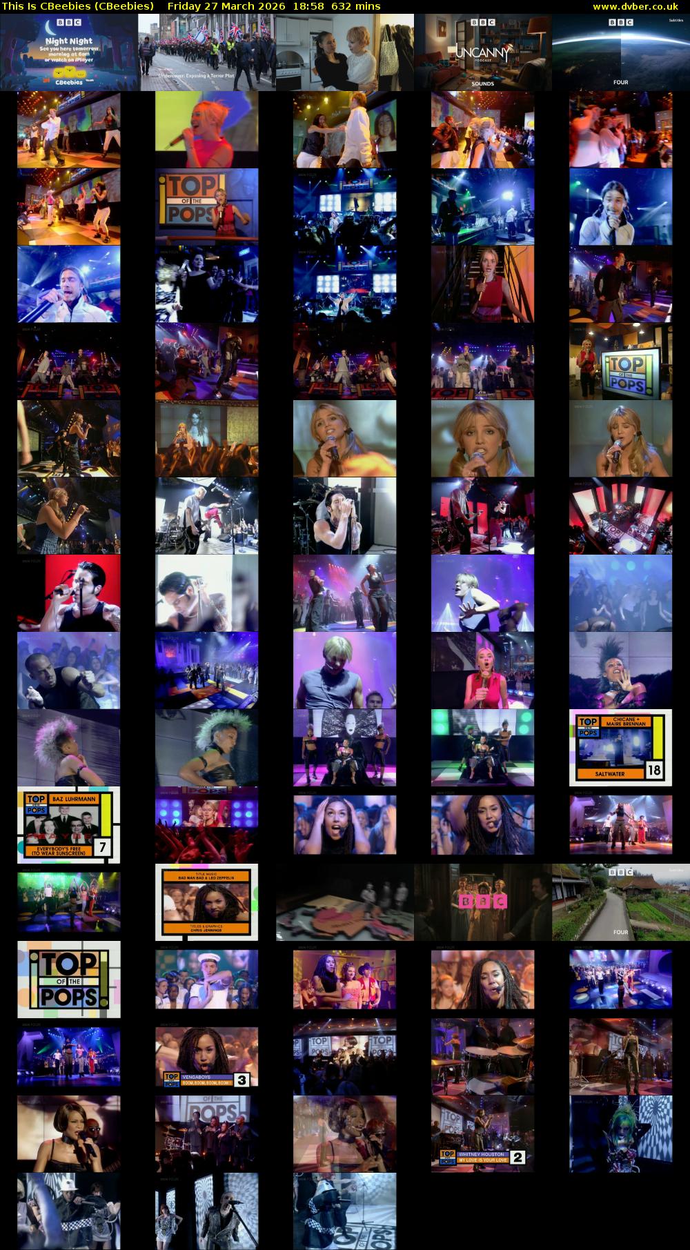 This Is CBeebies (CBeebies) Friday 27 March 2026 18:58 - 05:30