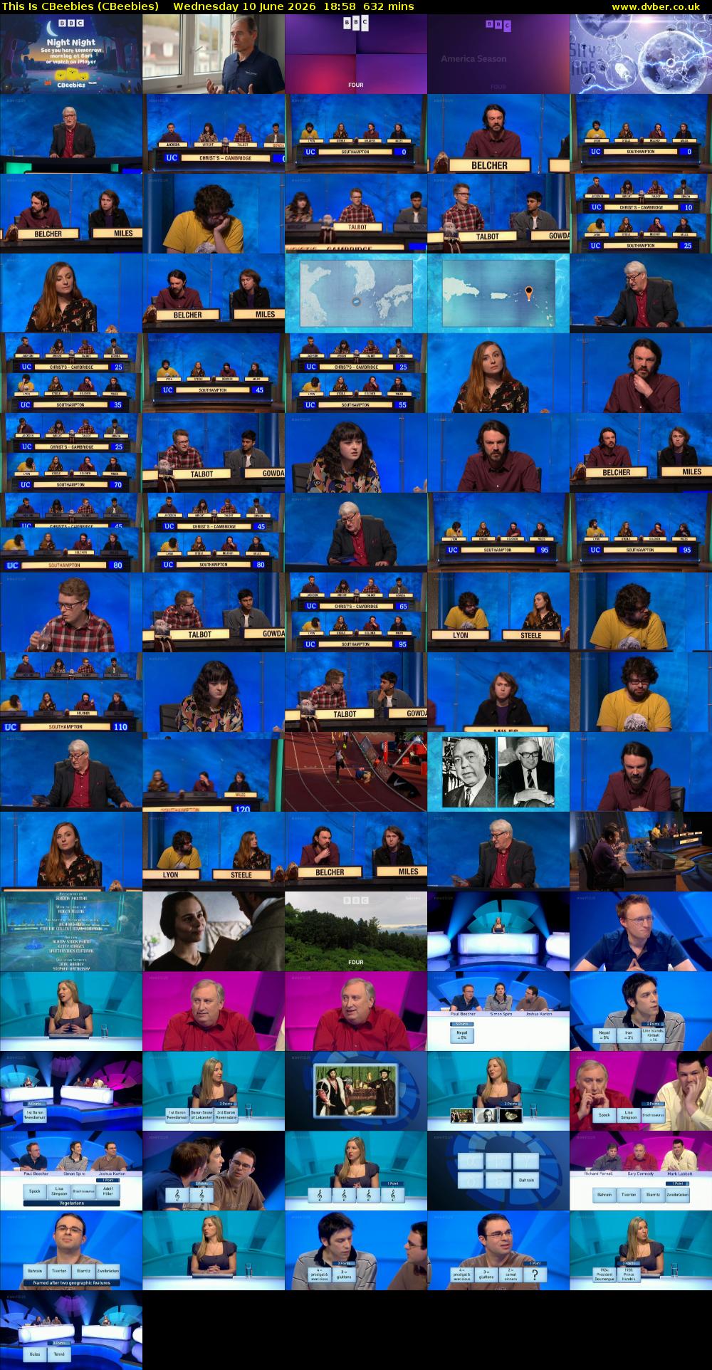 This Is CBeebies (CBeebies) Wednesday 10 June 2026 18:58 - 05:30