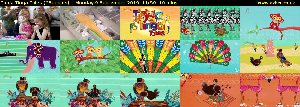 Tinga Tinga Tales (CBeebies) Monday 9 September 2019 11:50 - 12:00