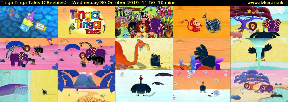 Tinga Tinga Tales (CBeebies) 201910301150