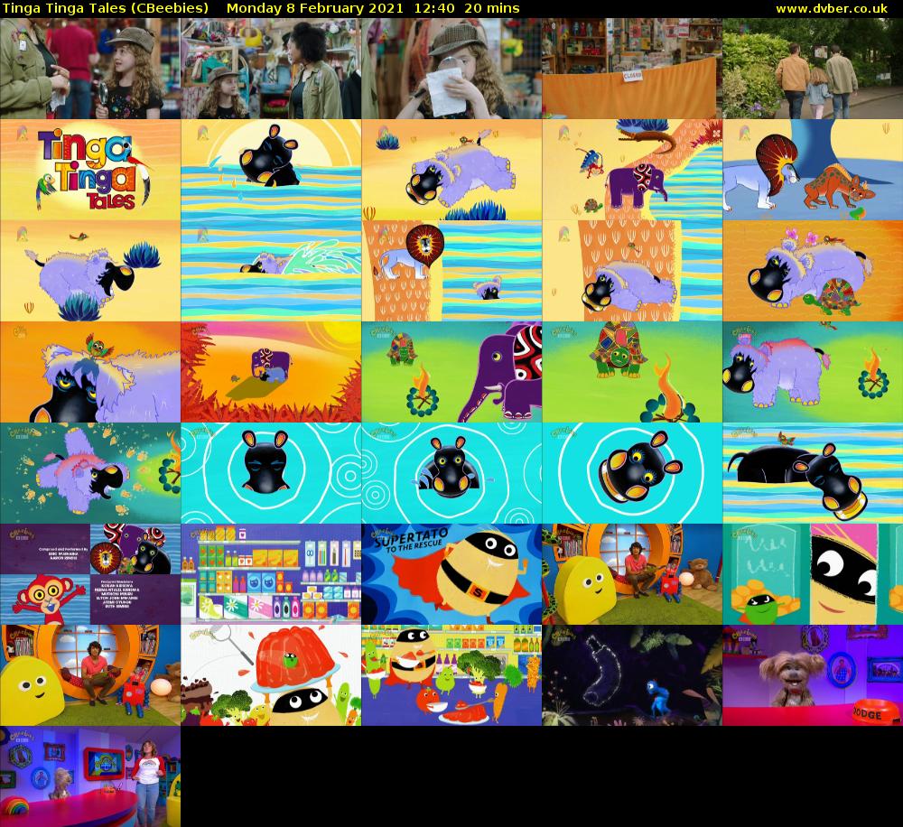 Tinga Tinga Tales (CBeebies) Monday 8 February 2021 12:40 - 13:00