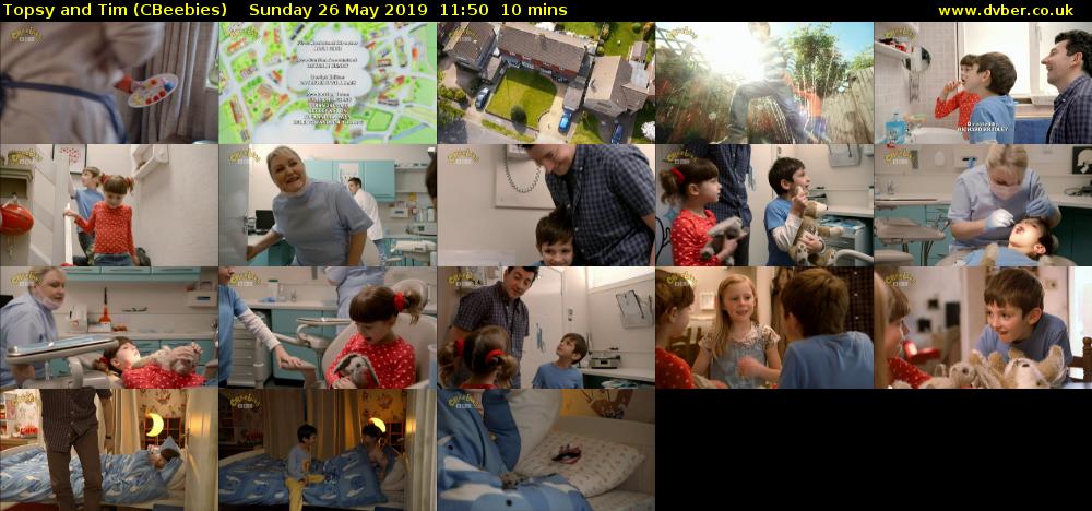 Topsy and Tim (CBeebies) Sunday 26 May 2019 11:50 - 12:00