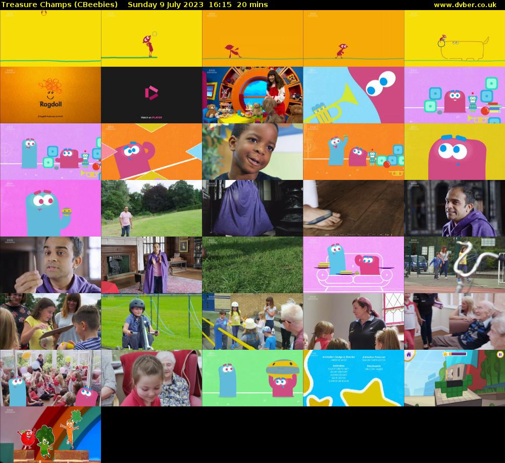 Treasure champs cbeebies 2023 07 09 1615