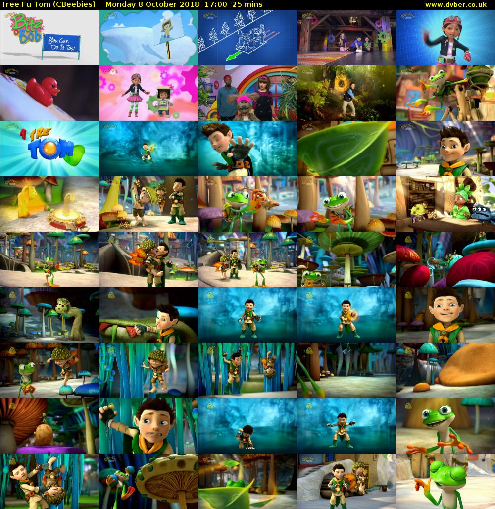 Tree Fu Tom (CBeebies) Monday 8 October 2018 17:00 - 17:25