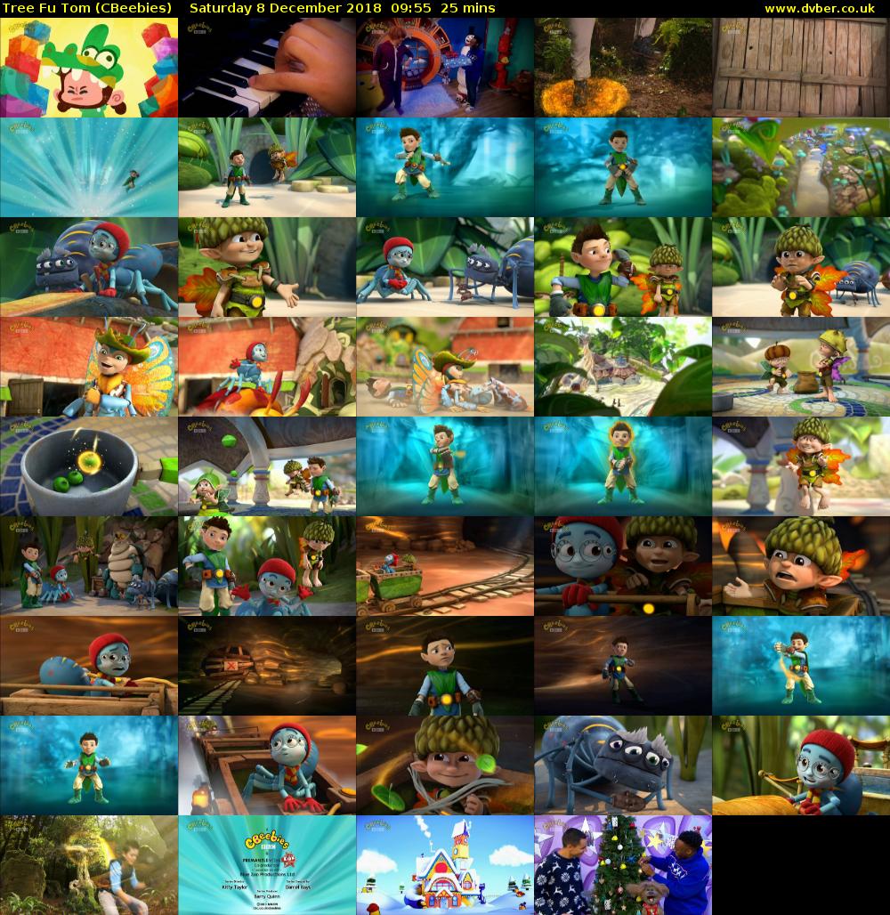 Tree Fu Tom (CBeebies) Saturday 8 December 2018 09:55 - 10:20