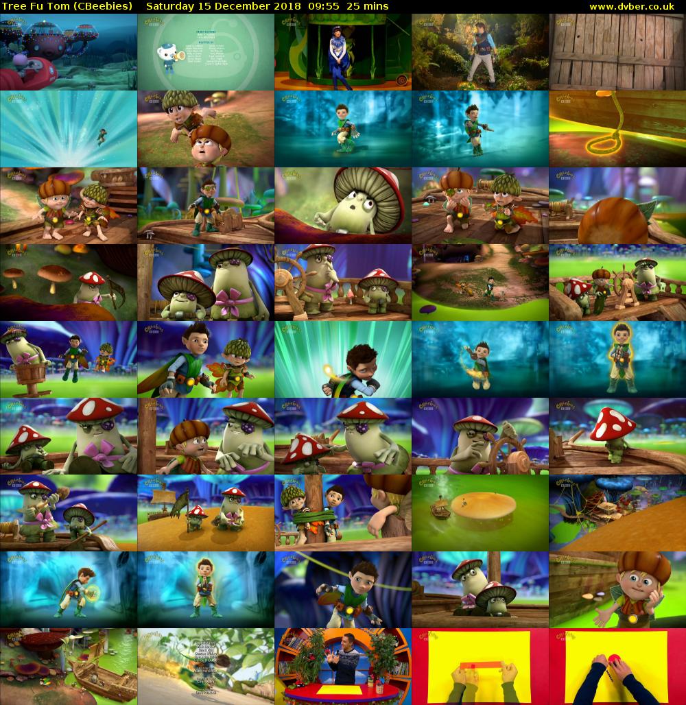 Tree Fu Tom (CBeebies) Saturday 15 December 2018 09:55 - 10:20