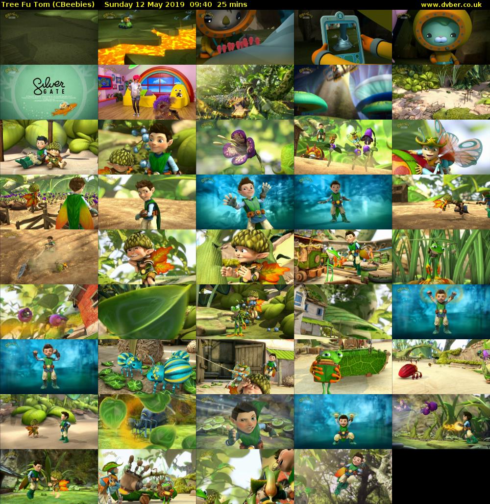Tree Fu Tom (CBeebies) Sunday 12 May 2019 09:40 - 10:05
