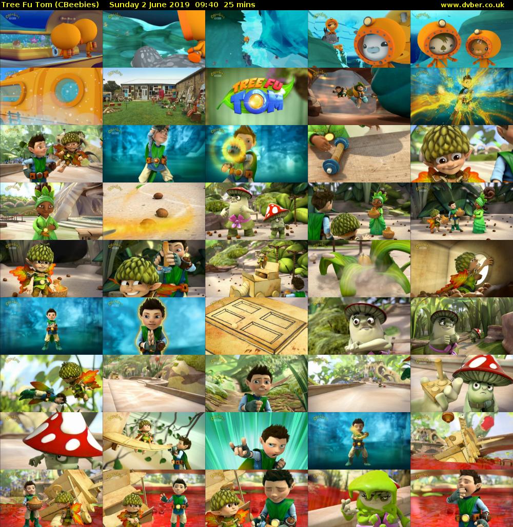 Tree Fu Tom (CBeebies) Sunday 2 June 2019 09:40 - 10:05