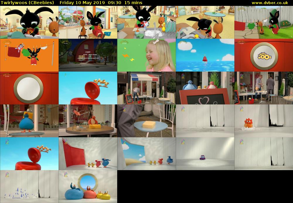 Twirlywoos (CBeebies) Friday 10 May 2019 09:30 - 09:45