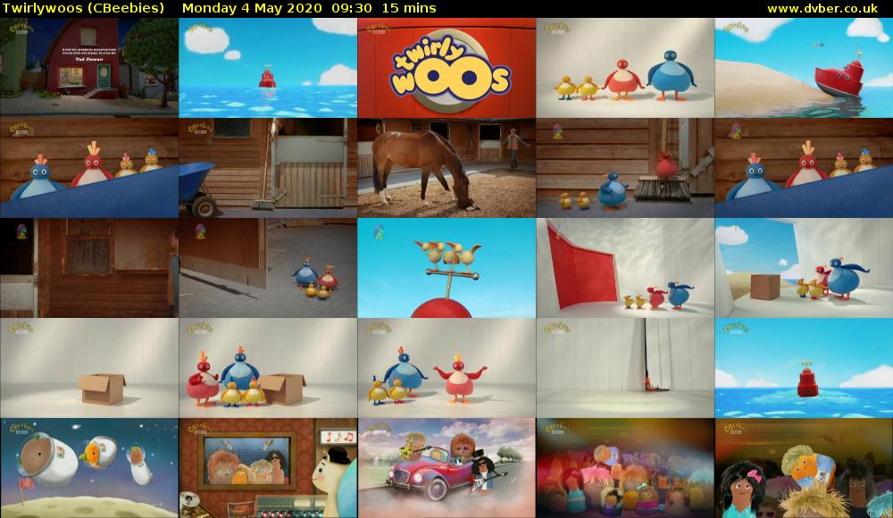 Twirlywoos (CBeebies) Monday 4 May 2020 09:30 - 09:45