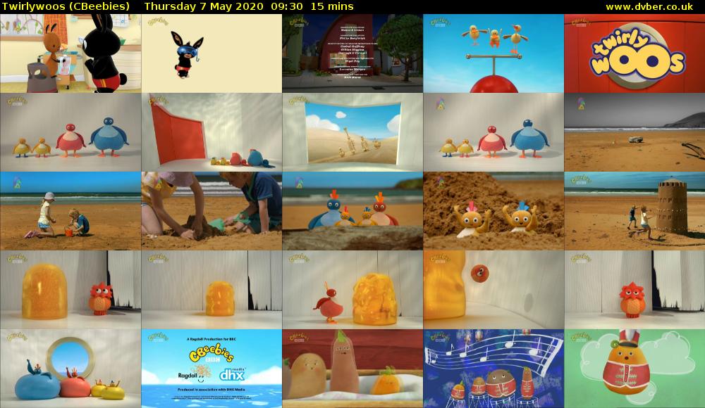 Twirlywoos (CBeebies) Thursday 7 May 2020 09:30 - 09:45