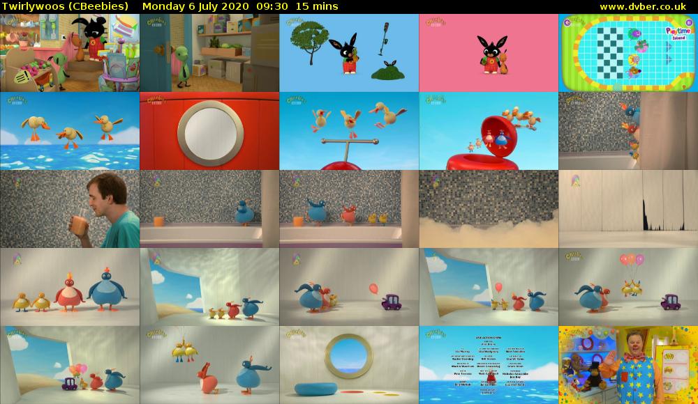 Twirlywoos (CBeebies) Monday 6 July 2020 09:30 - 09:45