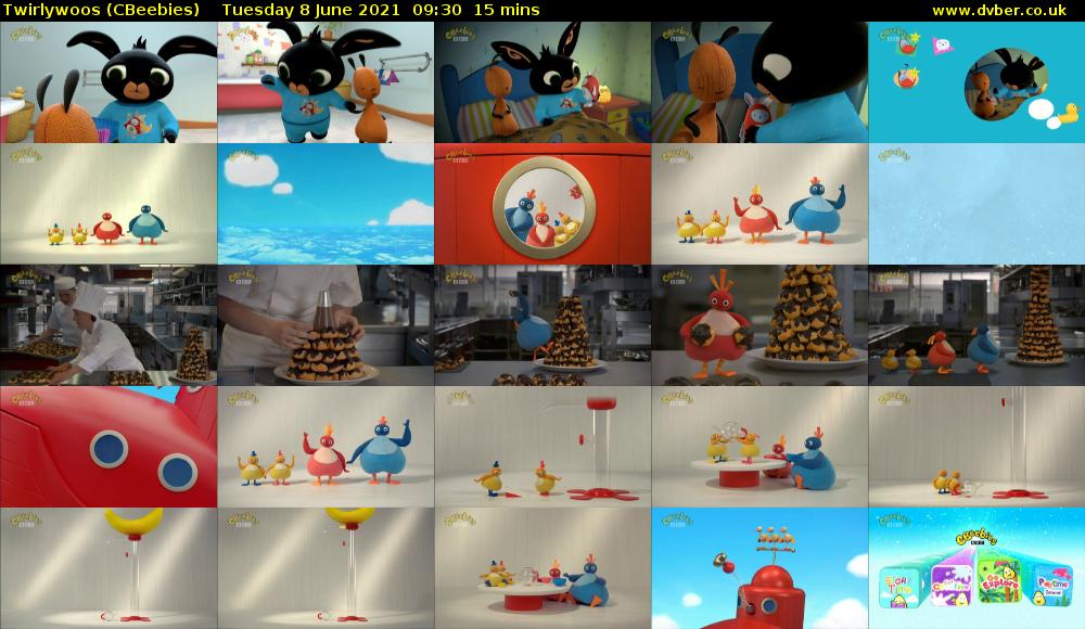 Twirlywoos (CBeebies) Tuesday 8 June 2021 09:30 - 09:45