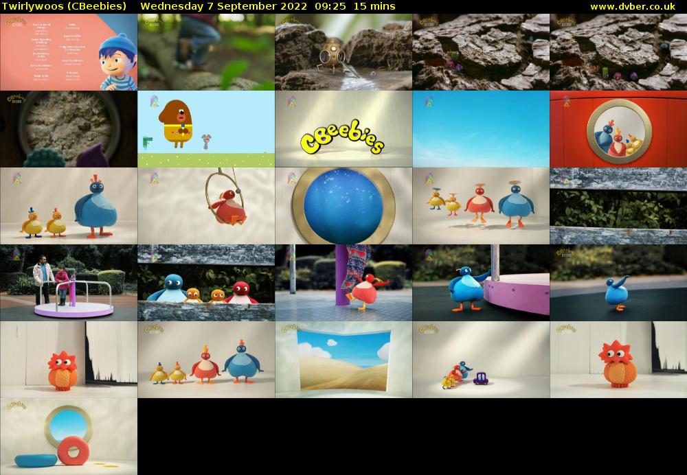 Twirlywoos (CBeebies) Wednesday 7 September 2022 09:25 - 09:40