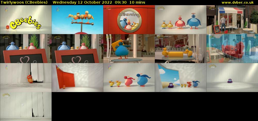 Twirlywoos (CBeebies) Wednesday 12 October 2022 09:30 - 09:40