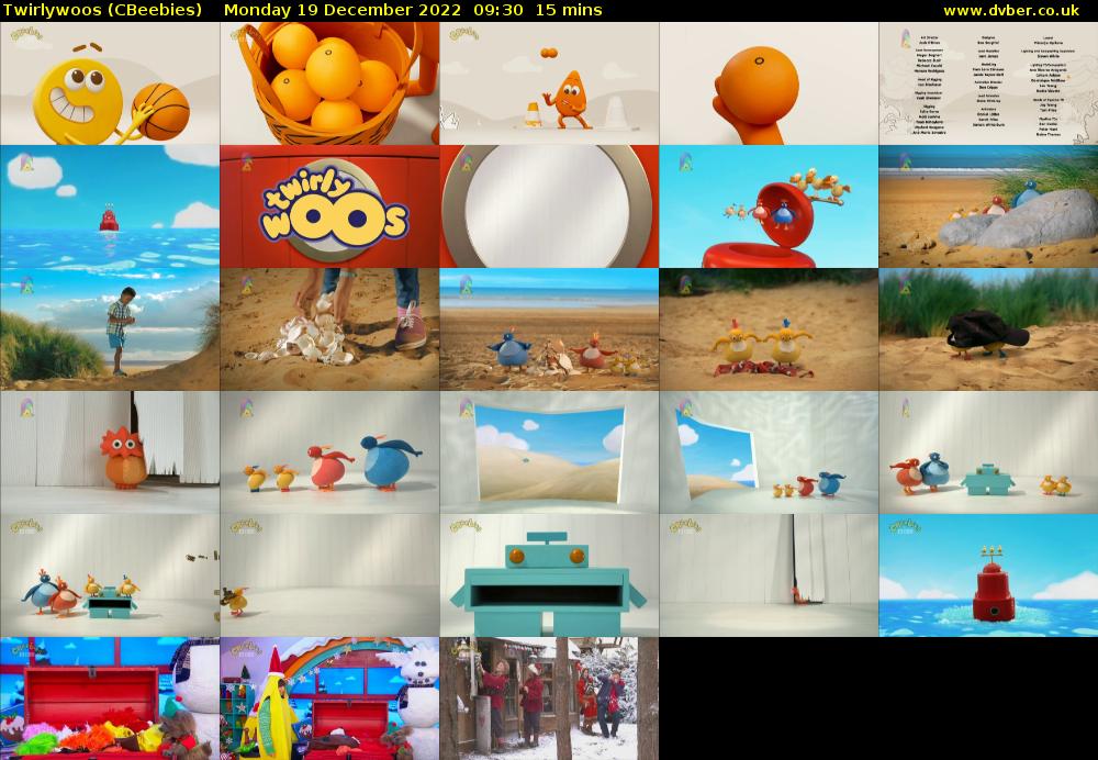 Twirlywoos (CBeebies) Monday 19 December 2022 09:30 - 09:45