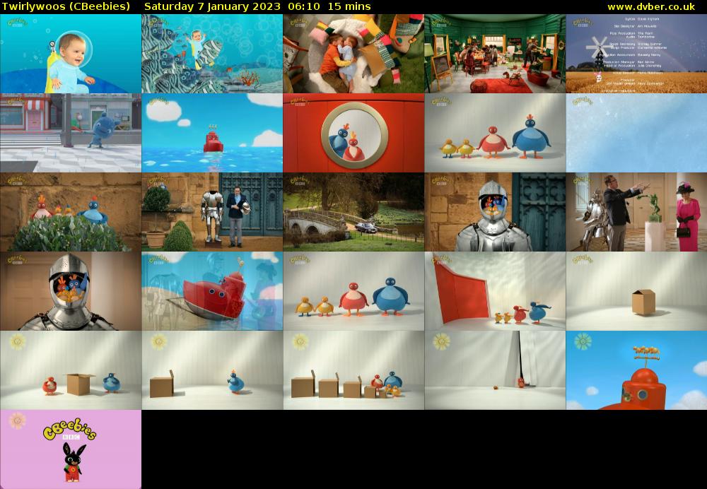 Twirlywoos (CBeebies) Saturday 7 January 2023 06:10 - 06:25