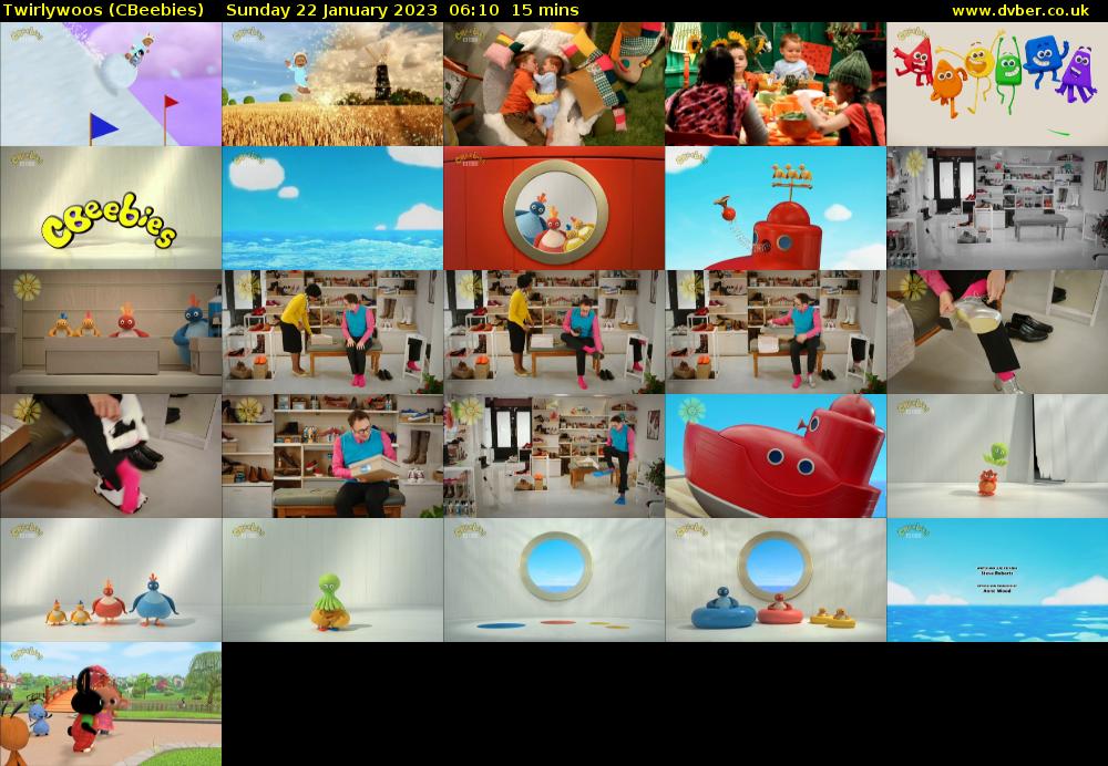 Twirlywoos (CBeebies) Sunday 22 January 2023 06:10 - 06:25