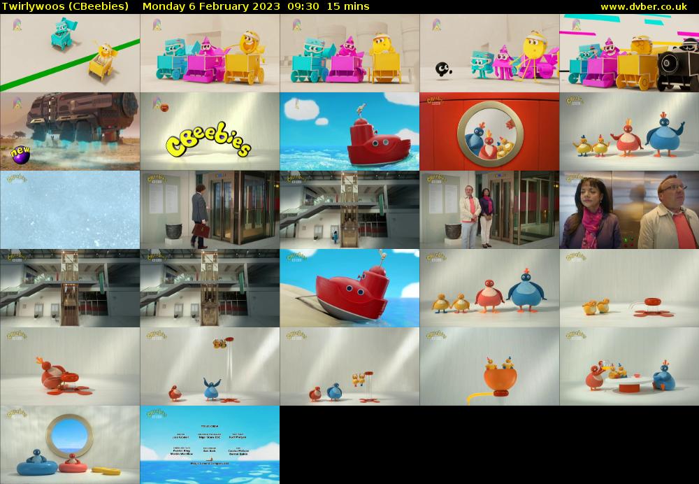 Twirlywoos (CBeebies) Monday 6 February 2023 09:30 - 09:45