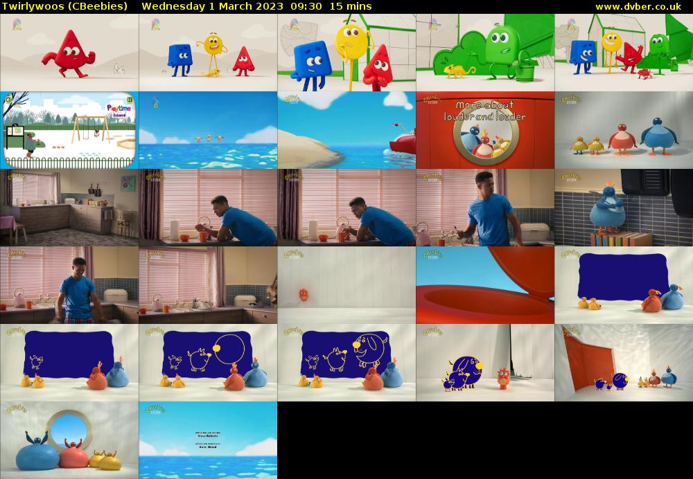 Twirlywoos (CBeebies) Wednesday 1 March 2023 09:30 - 09:45