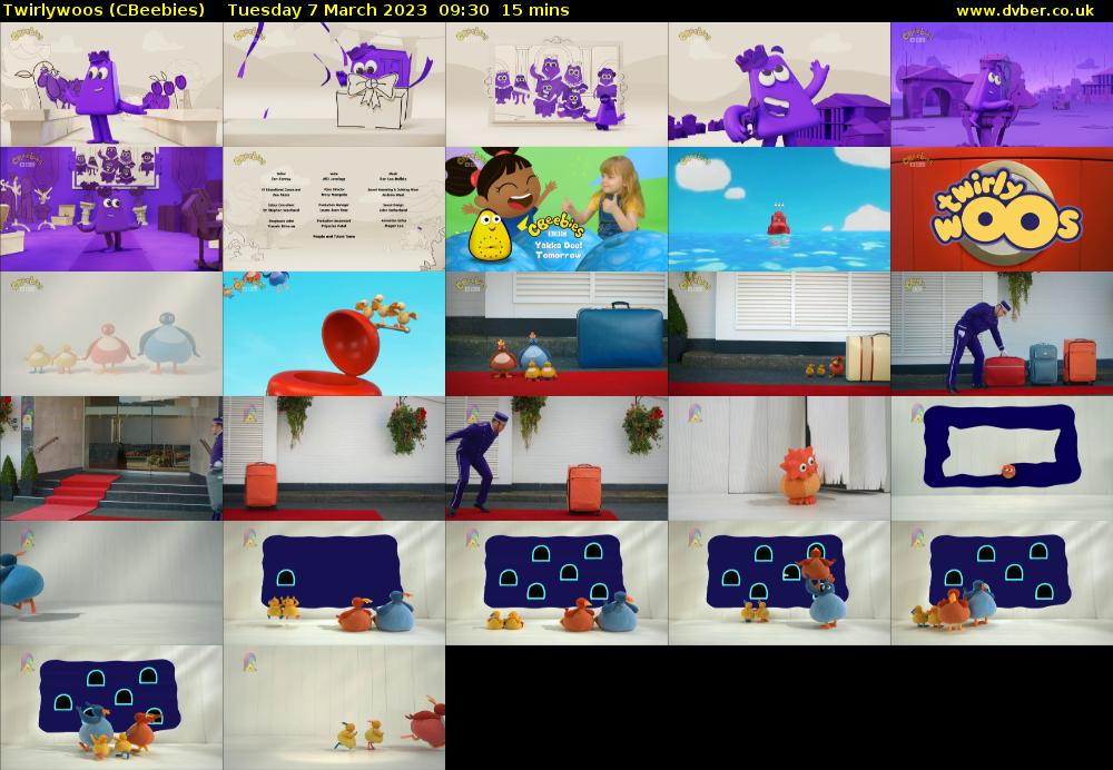 Twirlywoos (CBeebies) Tuesday 7 March 2023 09:30 - 09:45