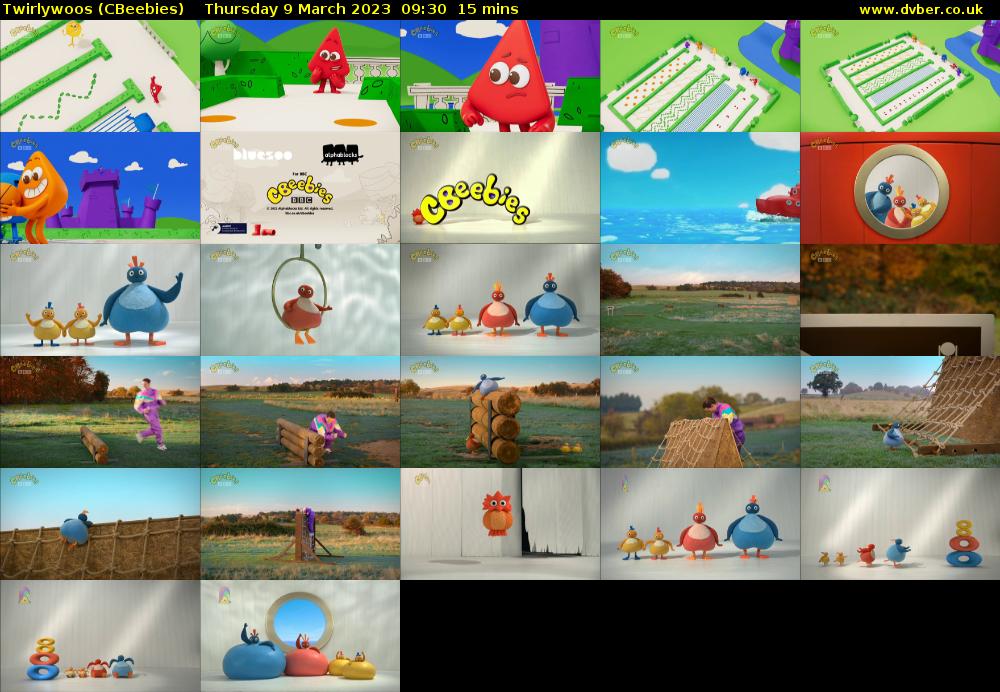 Twirlywoos (CBeebies) Thursday 9 March 2023 09:30 - 09:45