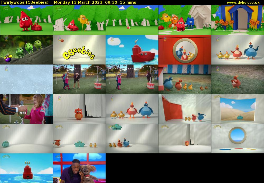 Twirlywoos (CBeebies) Monday 13 March 2023 09:30 - 09:45