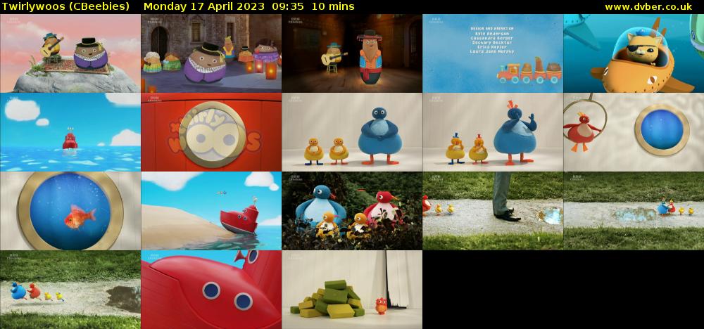 Twirlywoos (CBeebies) Monday 17 April 2023 09:35 - 09:45