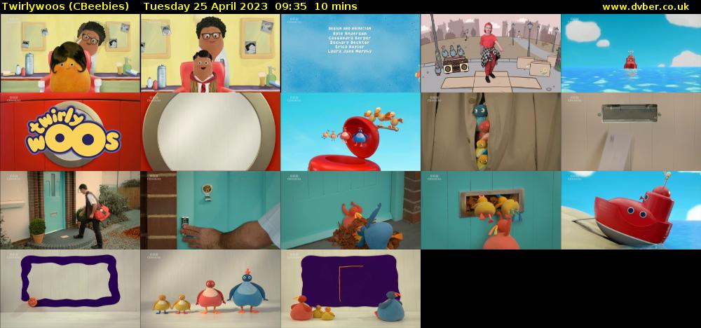 Twirlywoos (CBeebies) Tuesday 25 April 2023 09:35 - 09:45