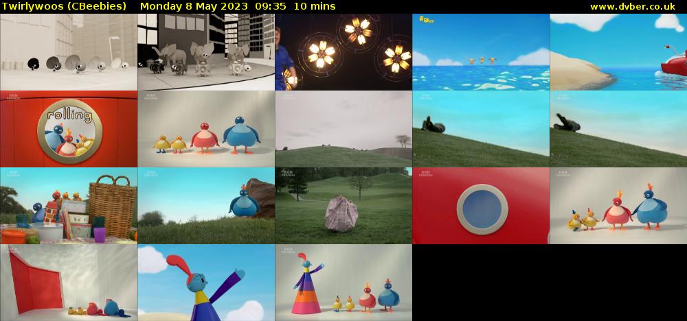Twirlywoos (CBeebies) Monday 8 May 2023 09:35 - 09:45