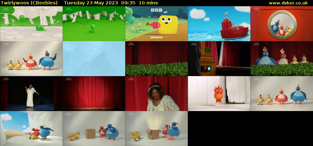 Twirlywoos (CBeebies) Tuesday 23 May 2023 09:35 - 09:45