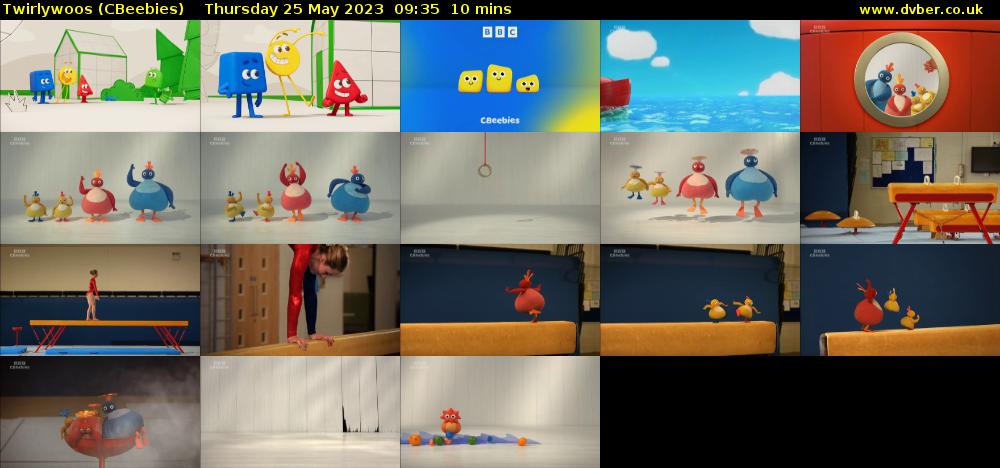 Twirlywoos (CBeebies) Thursday 25 May 2023 09:35 - 09:45