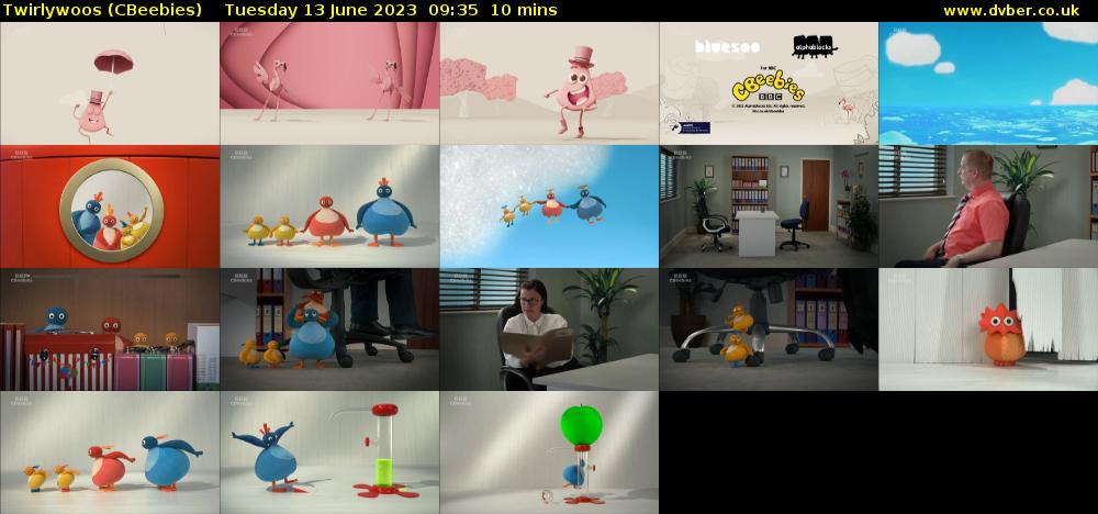 Twirlywoos (CBeebies) Tuesday 13 June 2023 09:35 - 09:45