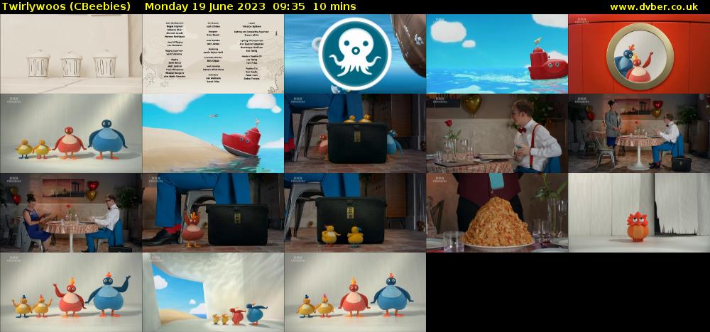 Twirlywoos (CBeebies) Monday 19 June 2023 09:35 - 09:45