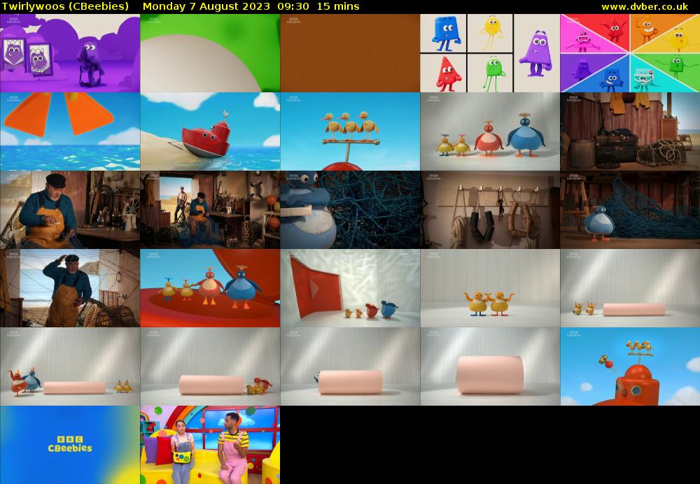 Twirlywoos (CBeebies) Monday 7 August 2023 09:30 - 09:45