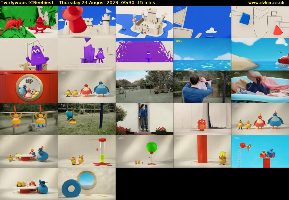 Twirlywoos (CBeebies) Thursday 24 August 2023 09:30 - 09:45