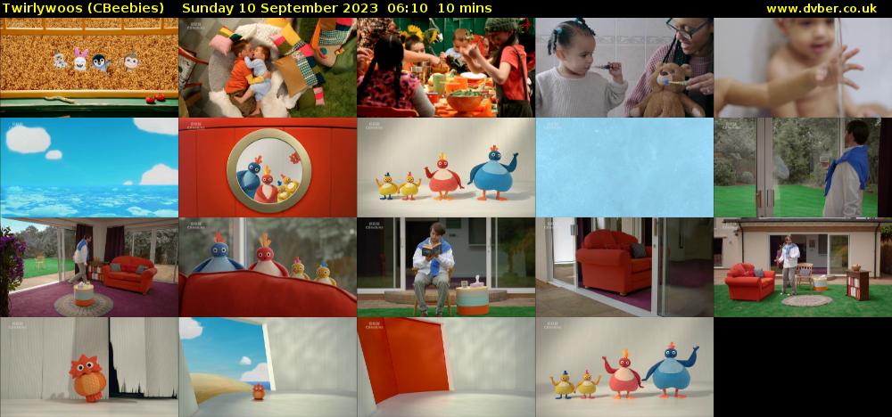 Twirlywoos (CBeebies) Sunday 10 September 2023 06:10 - 06:20